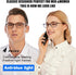 AQWANO Reading Glasses for Men Women, Blue Light Blocking, 4 Pack Lightweight TR90 Flexible Readers