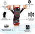 DCF Knee Braces, Compression Sleeve for Men and Women, Knee Pain Relief, Fitness Support for Sports, 2XL, Red