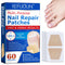 Multi-Purpose Nail Repair Patches, 60 pcs Overnight Treatment for Nail Discoloration & Cracked Nails
