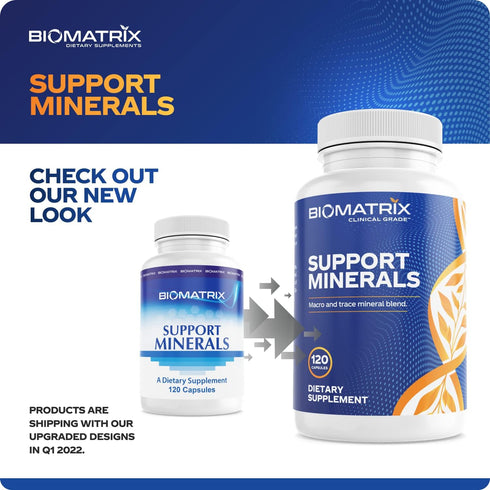 BioMatrix Mineral Supplement for Men and Women, Chelated Iron-Free Minerals | Veggie Caps, 30-Day Supply