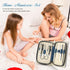 Manicure Sets Pedicure Kits 7 in 1 Stainless Steel Nail Clipper Personal Care Tools with PU Leather Case