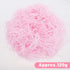 Whaline Craft Shredded Tissue Raffia Gift Filler Paper Shreds for DIY Gift Packaging, 120g, Pale Pink