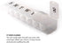 Deke Home Weekly Pill Organizer (2 Pack) - 7 Day Pill Box with Large Compartments, Easy Open, BPA Free, Travel Friendly