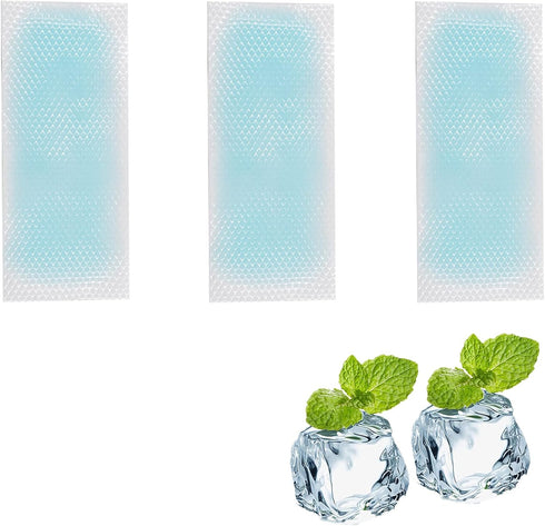 Fever Cooling Gel Patches, 20 Sheets, Cooling Forehead Strips for Dog Foot, Baby, Kids, Adults, Relieve Headache,
