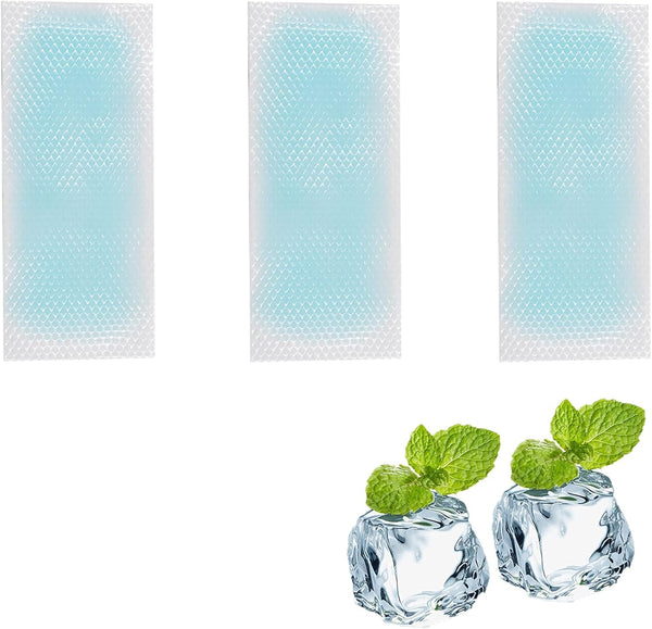 Fever Cooling Gel Patches, 20 Sheets, Cooling Forehead Strips for Dog Foot, Baby, Kids, Adults, Relieve Headache,