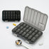 Leezaule 3 Times A Day Weekly Pill Organizer 7 Days Portable Travel Pill