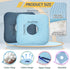 Tailbone Pack 1) Anti-Bedsore Cushion, Donut Pillows, Pressure Ulcer Cushions, Pillow Pain Relief Mat, Soft Pad of Bed