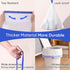 60 Count 6 Gallons Drawstring Garbage Bags for Office, Living Room, Kitchen, Bathroom
