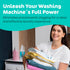 Sunny & Honey Liquid Washing Machine Cleaner, Eco-Friendly Deodorizer for Top Load & Front Load (32 FL OZ)