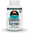 Source Naturals Essential Enzymes 500mg Bio-Aligned Multiple Enzyme Supplement, 240 Capsules, Herbal Defense for