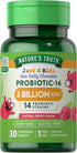 Probiotics for Kids - 30 Chewable Tablets with 3 Billion CFUs, Berry Flavor, Non-GMO & Gluten Free Supplement by