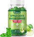 Yikecao Apple Cider Vinegar Gummies, 1000mg ACV Gummies with The Mother & B12,