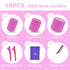 Self Grip Hair Roller Set, 18 pcs Hair Rollers with Clips and Comb, Salon Hairdressing Curlers, DIY Styles, Sungenol 3