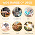 Hoolerry 2000 Pcs Disposable Gloves, Clear Plastic Gloves for Cooking, Food Prep, Safe Kitchen Gloves for Food Handling
