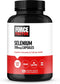 Force Factor Selenium 200mcg Immune Support Supplement - 120 Vegan Non-GMO Capsules