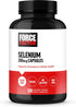 Force Factor Selenium 200mcg Immune Support Supplement - 120 Vegan Non-GMO Capsules