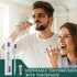 Disposable Toothbrushes with Toothpaste, 30 Pack Green Individually Wrapped for Travel, Nursing Home, Hotel