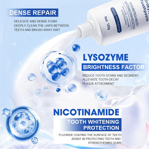 LOYOTICE 2Pack Hydroxyapatite Toothpastes for Enamel Protection and Tooth Strengthening,Fluoride-Free Toothpaste