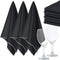 VitalCozy 3 Wine Glass Cleaning Cloths Large Microfiber Polishing Cloths 25 x