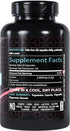 Myo Inositol 2000mg | 200 Capsules | Ultra Strength | Healthy Ovarian Support for Women | Vitamin B8 | Made in The USA