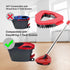2 Pack Scrub Brush Floor Brush Head, Compatible with Spin Mop, Stiff Bristle Cleaning Brush for Bathroom, Kitchen