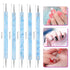 TOROKOM 19Pcs Nail Art Brushes Set, Nail Art Tool for Acrylic Application, Includes Dotting Pens and Gel Brush