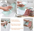 Hypermotion Pack 12 Microfiber Cleaning Cloth, Kitchen Towels, Double-Sided Microfiber Towel Lint Free Highly Absorbent