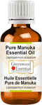 Pure Manuka Essential Oil, Steam Distilled 15ml (0.50 oz)