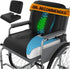 CUSHIO Wheelchair n for Pressure Relief - (2-Piece Set) 18x16 Anti-Slip Wheelchair Seat