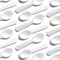 Extra Sturdy 200ct Plastic Tasting Spoons - BPA Free Disposable Mini Tasters for Ice Cream, Sauces & Appetizers