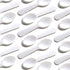 Extra Sturdy 200ct Plastic Tasting Spoons - BPA Free Disposable Mini Tasters for Ice Cream, Sauces & Appetizers