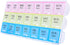 Teikou Large Weekly Pill Organizer 3 Times A Day, Moisture-Proof 7 Day Pill