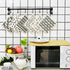 Kitchen,6 Pack Morigins Swedish Dishcloths for Black Minimalist Swedish Dish Towels,Cellulose Sponge Cloths,Non Scratch