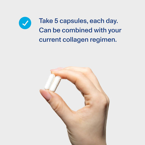 Vital Proteins Collagen Peptides Beauty Edition Capsules - 30 Servings, 2.5g Collagen Per Serving with Biotin & Vitamin