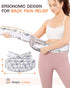 Pack, Microwave Heating Pad for Back with Moist Heat, Extra Large Microwavable Heating Wrap for Lumbar, Waist, Stomach