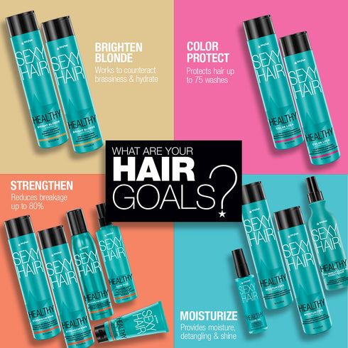 SexyHair Healthy So Touchable Hairspray | Weightless Light Hold and Shine | All Hair Types
