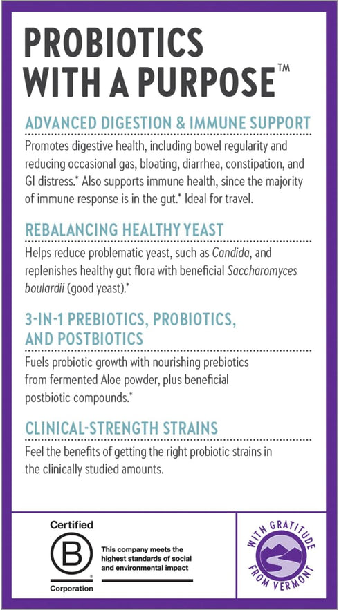 New Chapter Probiotic All-Flora, 30 ct for Advanced Digestion & Complete Gut Health, 100% Vegan, Non-GMO