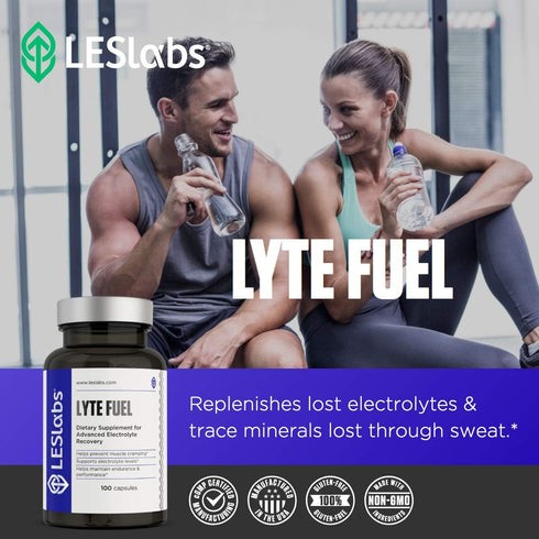 Lyte Fuel Electrolyte Replacement Supplement - 100 Capsules by LES Labs