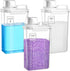 Laundry Detergent Dispenser for Laundry Room, 94oz Fabric Softener Container, Organizer with 6 Labels, 3 Pack