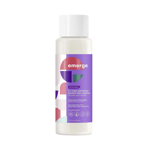Emerge It s Knot Happening Detangling Shampoo, 15.5 oz, Sulfate Free