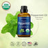 Organic Peppermint Essential Oil 30 ml, Pure Natural Oils for Aromatherapy, DIY, Candle and Soap Making