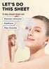 I DEW CARE Sheet Mask Pack - Let's Do This Sheet | 5-Day Skin Makeover with Vitamin B3, Olive Extract, Chamomile, (5 ea)