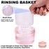 Denture Case, Leak Proof Bath Cup for Travel, Container for Soaking Full & Partial Dentures, Cleaning Kit