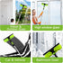 LILISPAI 67'' 2-in-1 2 2 Window Squeegee Cleaner Tool with Extension Pole, Squeegee for Window Cleaning Kit