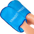 Pack LEONNS Gel Foot Ice Slippers - Provides Hot and Cold Therapy for Foot Pain, Neuropathy Pain Relief for Feet, Gout
