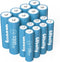 8 Pack AA AAA Rechargeable Batteries, NiMH 3300mAh AA and 1100mAh AAA