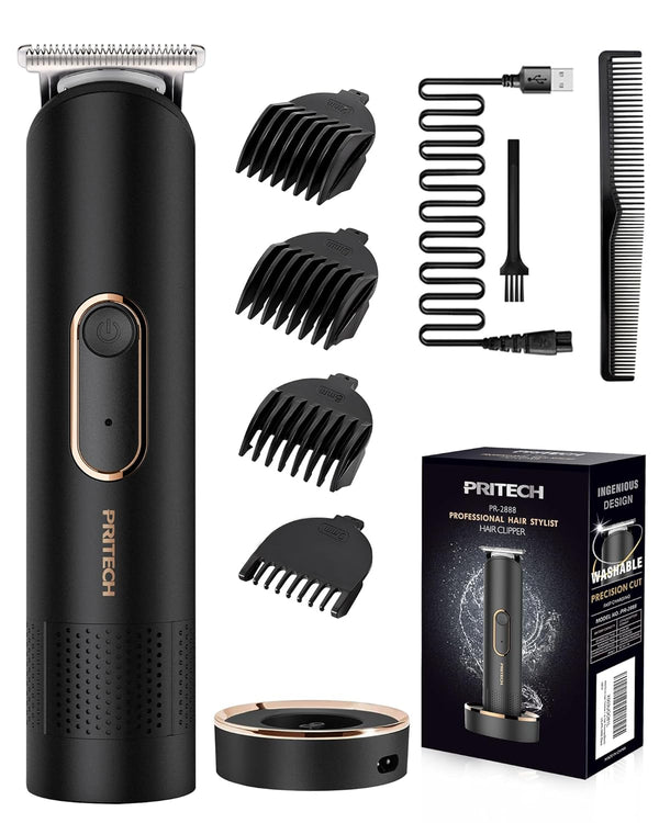 ?????????????? Manscape Trimmer for Men - Rechargeable Beard Trimmer, Waterproof Body Trimmer with Standing Recharge Dock
