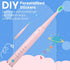 SEAGO Kids Electric Toothbrush, Sonic Soft Bristle Rechargeable, 5 Modes, Includes 4 Replacement Brush Heads, Ages 3-12