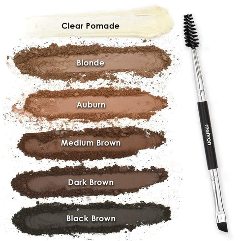 Mehron Pro Brow Palette with Pressed Powders and Pomade