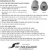 Ableware Universal Built-Up Handle, Pack of 4